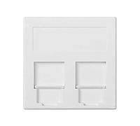 Simon 50000089-030 Placa de Pared y Cubierta de Interruptor Blanco