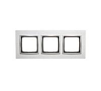 Simon 54 Nature Marco Triple Metal INOX CLÁSICO DRN3/77 kontakt-simon 5902787559694