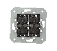 SIMON 7502393-039 Pulsador doble 10A con lum. azul