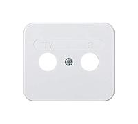 Simon 75053-30 placa de pared y cubierta de interruptor Blanco