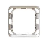 Simon 75911-39 placa de pared y cubierta de interruptor Plata