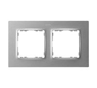 Simon 8200627-093 placa de pared y cubierta de interruptor Aluminio