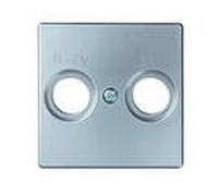 Simon 82097-93 placa de pared y cubierta de interruptor Aluminio