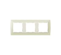 Simon 82730-31 placa de pared y cubierta de interruptor Marfil