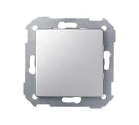 Simon 82800-93 placa de pared y cubierta de interruptor Aluminio