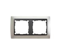Simon 82824-33 placa de pared y cubierta de interruptor Aluminio