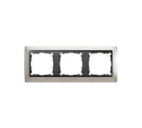 Simon 82834-33 placa de pared y cubierta de interruptor Aluminio