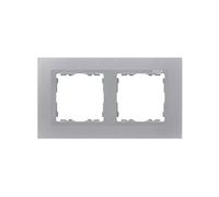 Simon 82927-33 placa de pared y cubierta de interruptor Aluminio