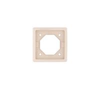 Simon Basic Standard 5902787572174 Marco antisalpicaduras IP44 con sello beige BMR1B/12 Contact Simon