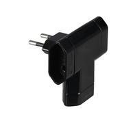 Simon brico - Adaptador 10a 250v 3 tomas negro blister