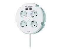 Simon brico base mÚltiple combi 4 tomas + 2 usb 2,5a bm642103 simon b
