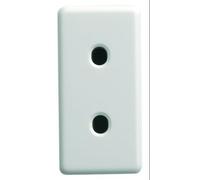 Simon Brico G2743164 - Base enchufe 2p estrecho blanco