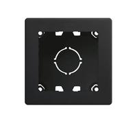 SIMON - Caja de Superficie, Base Enchufe Empotrable, Serie Simon 270, Apta para Interiores (IP20), Fácil de Instalar, Un Elemento, Color Negro mate