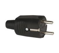 Simon clavija movil goma negra base con tt 10-16a 230v cl507415