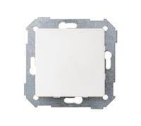 SIMON - Conmutador, Serie Simon 82 Concept, 250 V, 10 AX, Sistema de Embornamiento Rápido, Apto para Empotrar, IP20 Apto para Interiores, Incluye Tecla, Mecanismo y Bastidor, Blanco Mate