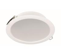 SIMON - Downlight LED Empotrable, Paflón Techo 12W, 1250 lm, Luz Neutra 5000K, Anti-Flickering, Ángulo 120º, CRI>80, IP20, Iluminación Interior, Salones, Dormitorios, Cocinas, Oficinas, Color Blanco