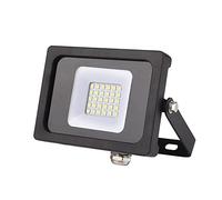 SIMON - Foco Led para Exterior e Interior, Luz Led Ideal para el Patio o Jardín, Foco de Luz para Pared, Duración de 30.000hs, Luz Blanca Fría, 900lm/10W, IP65, Color Negro