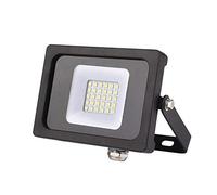 SIMON - Foco Led para Exterior e Interior, Luz Led Ideal para el Patio o Jardín, Foco de Luz para Pared, Duración de 30.000hs, Luz Blanca Fría, 2700lm/30W, IP65, Color Negro