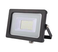 SIMON - Foco Led para Exterior e Interior, Luz Led Ideal para el Patio o Jardín, Foco de Luz para Pared, Duración de 30.000hs, Luz Blanca Fría, 1800lm/20W, IP65, Color Negro
