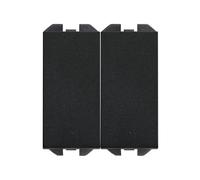 SIMON - Interruptor Conmutador Doble, Serie Simon 270, Interruptor de Pared, Fácil de Instalar, Empotrable, Apto para Interiores (IP20), Color Negro (20001201-098)