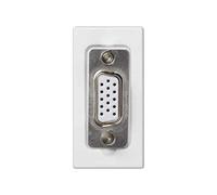 Simon K100A/9 - Pl K45 Medio Mec Multimedia Con 1 Conector Vga Hd15 Hembra