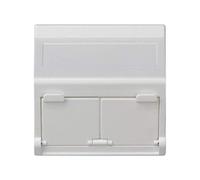 Simon KB80/9 - Pl K45 V&D Inclinada C/Guardap Para 2 Mód Md