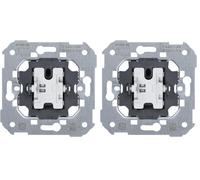 SIMON - Mecanismo Conmutador e Interruptor, Serie 75, Compatible con Tapas de las Series 75, 31, 82 y 88, Apto para Interiores (IP20), Fácil de Instalar, 10AX 250V (Paquete de 2)