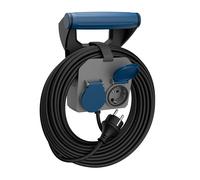 Simon - prolongador expert, alargador enchufe 10 metros, 2 tomas con t