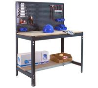 Simonrack Banco de trabajo BT2 con panel perforado 1210x610 mm