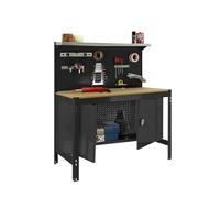 Simon Rack Banco de Trabajo con Panel Perforado y Cabina 1210x610 mm - BT3