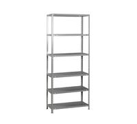 Simon Rack Estantería Metálica 2000x1000x300 mm - Comfort | 6 Alturas, Bandeja Metal, 100 kg de Punto Flexión, Galvanizado, Pintura anticorrosión, Montaje con tornillo