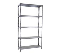 Simonrack Estantería metálica Simonclick 2000x1100x500 mm 5 baldas 200 kg gris Large