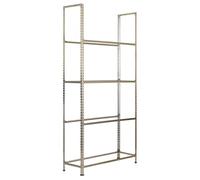 Simon Rack Estantería para Neumáticos, Soporte Neumáticos, 4 Niveles, Alta Capacidad Carga 90 kg, 2000x1000x300 mm, Estantería para 16 neumáticos, Galvanizado - Simonauto