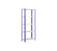 Simonrack Librería Estantería Simon Rack 1800x1000x400 mm 5 alturas Estilo industrial Metálica Azul/Blanco