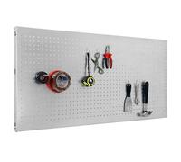 Simonrack Panel para herramientas Panel Click 400x900 mm galvanizado, incluye 8 accesorios