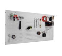 Simonrack Panel organizador de herramientas Pared 600x1500 mm galvanizado, 17 accesorios - Panel Click