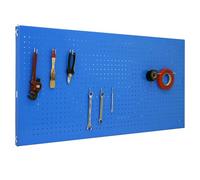 Simonrack Panel perforado 900x600 mm Azul, Metal – Incluye 8 accesorios