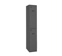 Simon Rack Taquillas Vestuario Metalicas, 2 Puerta, Incluye Llave, 1800x400x500 mm, Antracita - Simonlocker