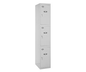 Simon rack taquilla vestuario metálica, 3 puerta, incluye llave, 1800