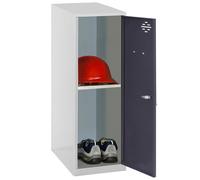 Simon Rack Taquillas Vestuario Pequeña, 915x400x500 mm, Amario Metalico Pequeño, Incluye Llave, Gris/Antracita - Simonlocker
