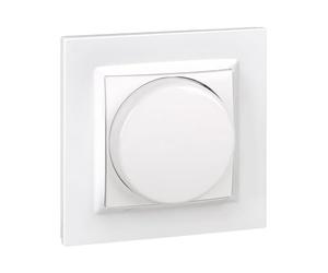 SIMON - Regulador Luz LED, Interruptor para Regular la Intensidad de Luz, Táctil, Serie Simon 10, Fácil Instalar, Incluye Marco, Tapa y Mecanismo, Apto Interiores, Color Blanco