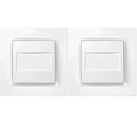 Simon TAPA CIEGA BLANCO SIMON 10 (Paquete de 2)