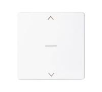 SIMON - Tecla para Interruptor de Persianas, Serie 82 Concept, Compatible con Series de Mecanismos 75, 31, 82 y 88, Fácil de Instalar, Efecto Mate Antihuellas, Color Blanco