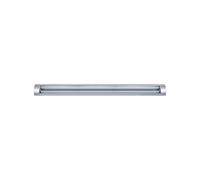 Simon - Tira de Luz Led Amaltea 2x18W, Lámpara Led para Interiores, Instalación especial techo, Diseño Ultrafino, Luz Blanca Fría de 2x18 W, Color Aluminio