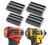 Simon Tools Soporte magnético de puntas para taladro de impacto y taladro, adhesivo superfuerte, compatible con la mayoría de marcas de taladros como Dewalt, Makita, Pequeño, Bosch y