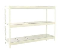 Simonforte Estantería para cargas pesadas Metal (Al x An x Pr: 200 x 210 x 45 cm, Capacidad de carga por balda: 500 kg, Número de baldas: 3 ud.,...