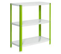 Simonhome Estantería metálica Homeclassic Color Plus (Al x An x Pr: 90 x 100 x 40 cm, Capacidad de carga por balda: 100 kg, Número de baldas: 3...