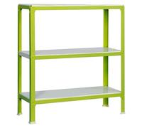 Simonhome Estantería metálica Homeclick Color Mini (Al x An x Pr: 90 x 80 x 40 cm, Capacidad de carga por balda: 150 kg, Número de baldas: 3 ud.,...