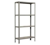 Simonhome Estantería metálica Homeclick Color Plus (Al x An x Pr: 160 x 100 x 36 cm, Capacidad de carga por balda: 150 kg, Número de baldas: 4 ud.,...