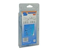 SimonRack 90320000038 - Blíster de 8 ganchos dobles